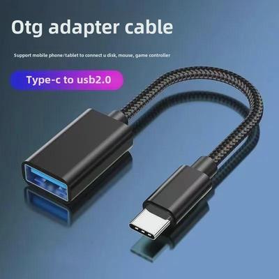Cable de datos OTG para Huawei P40, Enjoy 50/20e, Honor, Vivo: conecta una memoria USB para descargar canciones.
