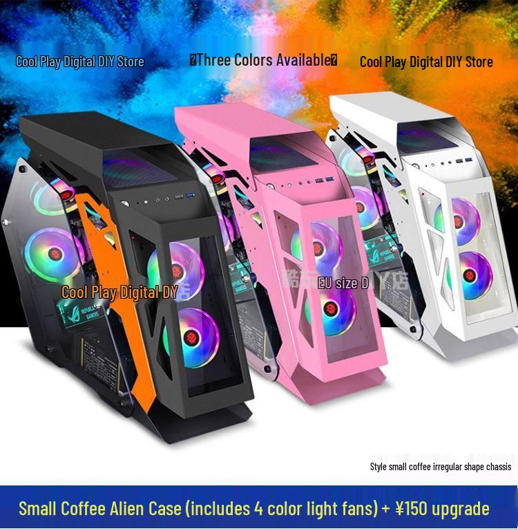 32" Curved Screen High-Performance Gaming Desktop for Students