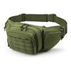 Multi- Waist Pack Fanny Packs for Men Nylon Shoulder Hiking Mobile Phone Bag Sports High-capacity Waist Bag