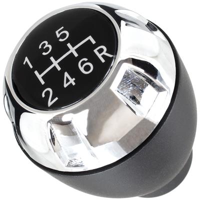 Manopla de Câmbio Jeep Wrangler 07-13 6 Marchas PRETA + CROMO