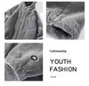2024 Boys' Winter Cotton-Padded Lambskin Sports Jacket: Thick, Warm, Trendy & Handsome