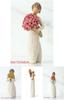 Handmade Imitation Wood Carving Resin Crafts Home Decoration Gift For Couples