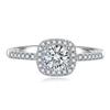 Pang Dong Lai Moissanite Square Sugar Ring: Luxurious Four-Claw, 1-Carat Ring for Girls