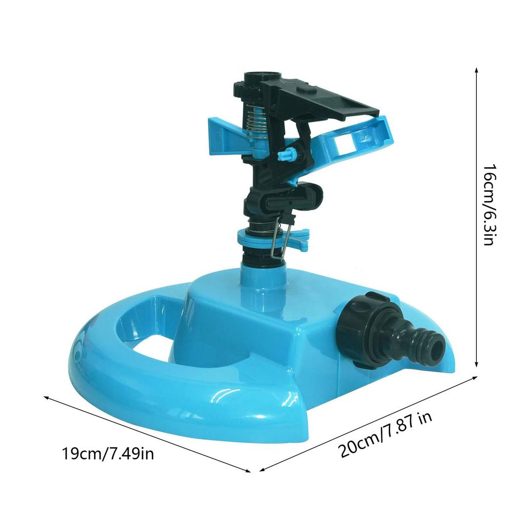 Sprinklerdüse 360 Grad automatisch rotierender Wasserspray Gartenrasen Automatische Sprinklerbewässerung Bewässerungszubehör