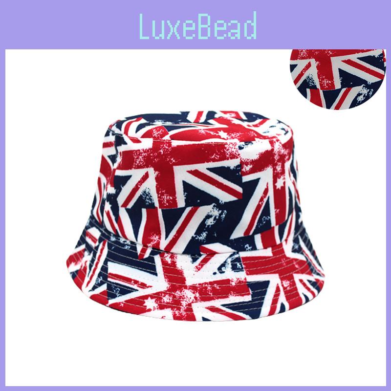 Chapéu Balde Reversível Union Jack Para Amantes do Estilo Britânico Proteja Sua Cabeça Com o Charme da Bandeira