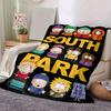 1pc South Park Home Decor: Cozy Blanket, Perfect Gift for Bedroom, Living Room, Travel, Camping, Car, Beach, Office Naps, Ideal Sofa Throw, Outdoor Bl