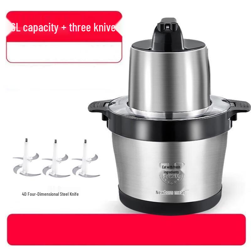 Zuozhixun 6L Electric Meat Grinder Food Processor