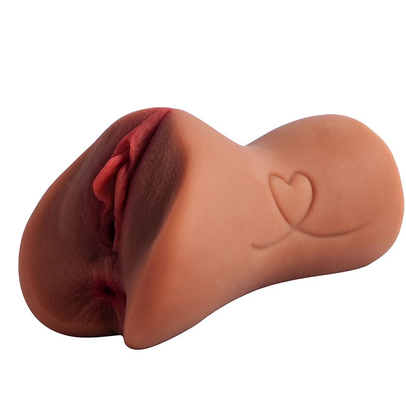 Real Silicone Vaginal Big Ass Half Body Sex Dolls Male Masturbation Cup Anus Dual Channel Realistic Pussy Sex Toys