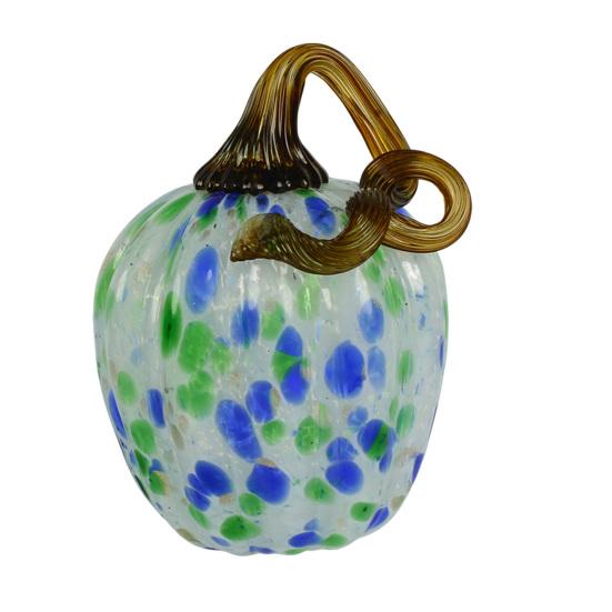 Decorative Vine Handle Pendant Necklace Melt Glass Gold 1 Pc