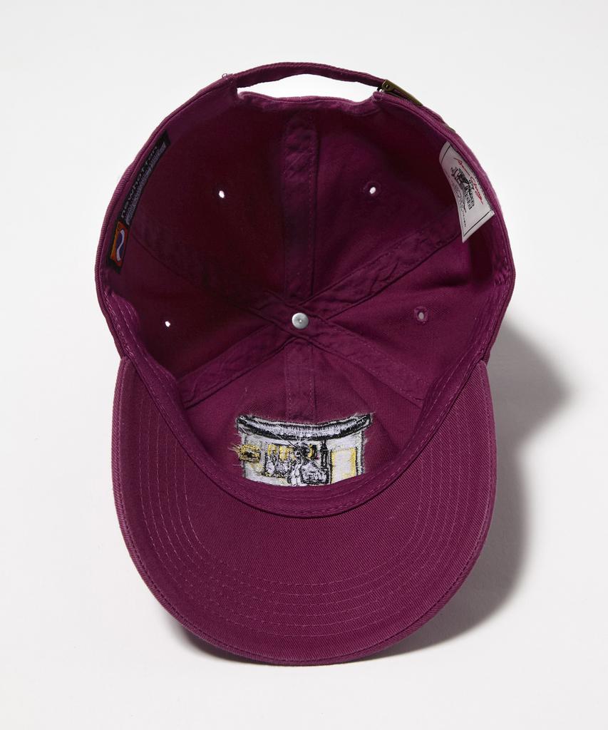 Jeipeuleseu Aaron Graphic Print Ball Cap - Purple / Htoalm0091080