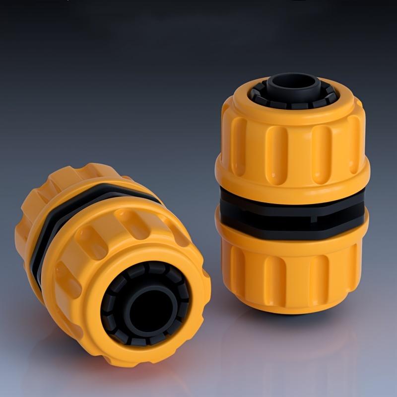 High-Quality Four-Way Home Gardening Watering Hose Repair Quick Connector Hose Soft Tube 4-Way Splice Coupler 2pcs