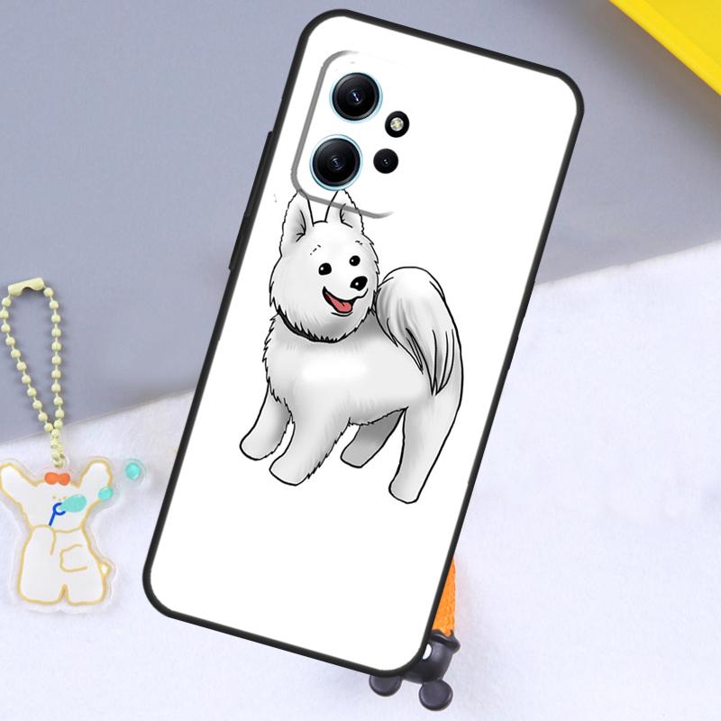 Cartoon Samoyed Dog For Xiaomi Redmi 12 9C 10C 12C 13C Case For Redmi Note 12 Pro 11 8 9 10 Pro 9S 10S 11S 12S