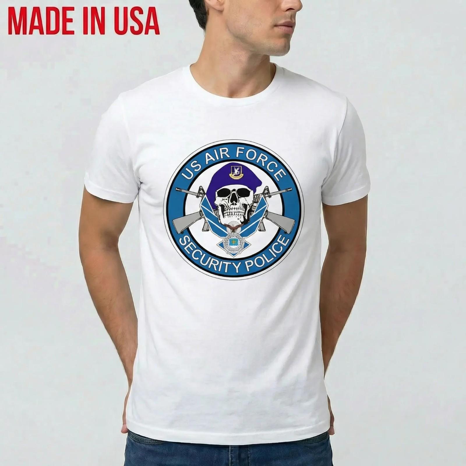 New Us Air Force Security Police - T-Shirt Made in USA S-2XL XXL