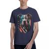 American Pitbull Terrier USA Flag Patriotic Dog 100 Cotton Casual Breathable Confortable Anime Designer Clothes Men Mens Gifts