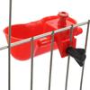 5/10/20Pcs Bird Drinker Bowl Water Feeding for Pigeon Quail Automatic Chicken Drinking Double Cups with Screws Bird Feeder