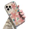 Oil Painting Flower Strawberry iPhone17Promax Mobile Phone Case Transparent Application Apple 16promax Cream Case 15