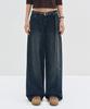 Deketeuumeon Signature Low Rise Wide Jeans Dcwpt004Dblue