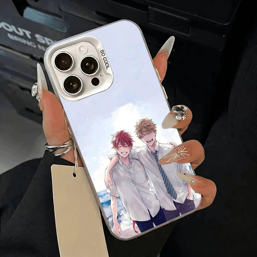 BL- Anime Ritsuka- Mafuyu Sato -Given Phone Case For IPhone 17 Air 16 15 14 13 12 11 Pro Max White Sliver Hard Cover