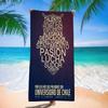 Sport Club Chile U-University Microfiber Blanket Quick Drying Beach Towels Oversized Printing Super Absorbent Pool Towel