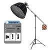 Dual-Color Temperature LED Photography Fill Light Kit