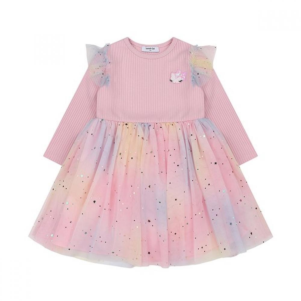 French Cat Rainbow Star Dress Q64ddo190 Do202
