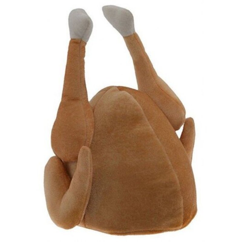 Hats Funny Adults Hat Thanksgiving Day Roasted Turkeycute Party Festival Caps Brown