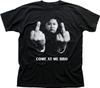 Kim Jong-Un Finger KOREA Come At Me Bro Black Printed T-shirt 9187