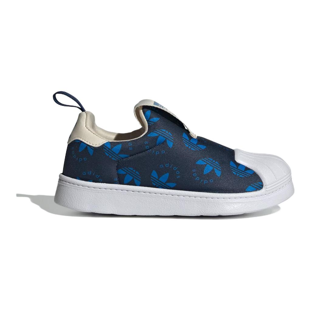 Adidas Originals Superstar 360 Weiche Bequeme Low-Top Freizeitschuhe Kinder Sneaker Blau IG7040