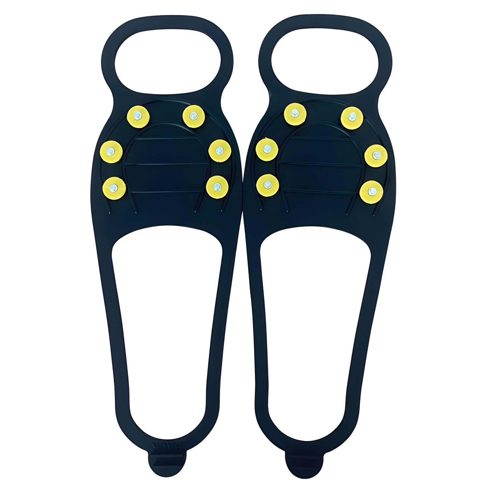 

Снегоступы для льда, резиновые шипы, скользящие кошки с 10 шипами, эластичная обувь