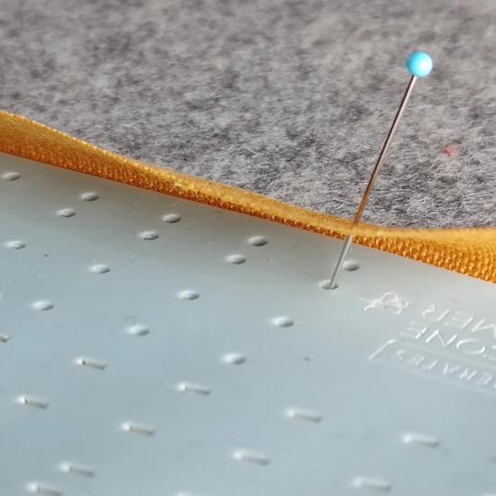 Hot Hem Ruler Fabric Ironing Hemming Template Heat-Resistant Centimeter Hemmer for Clothes