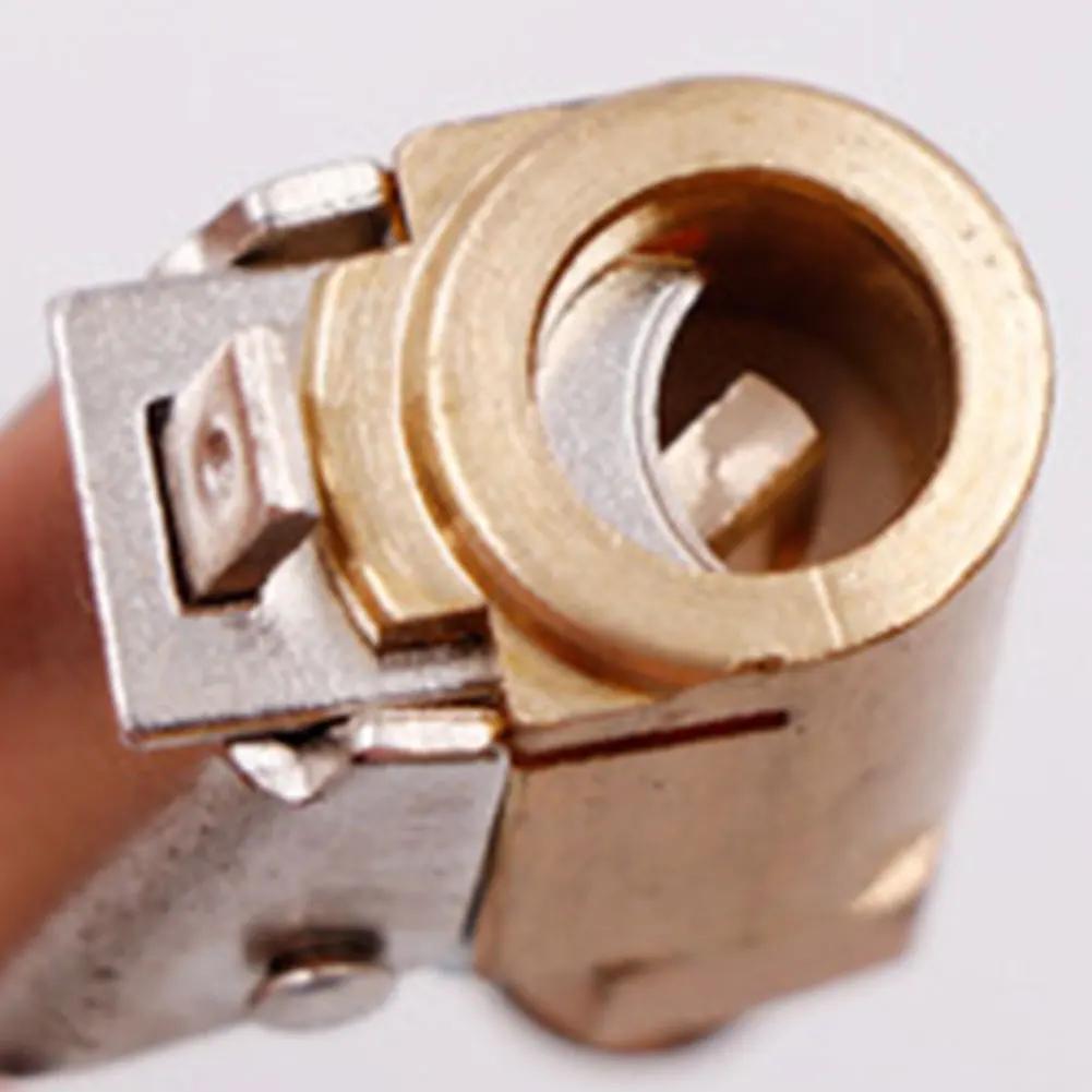 Car Tire Air Chuck 6/8mm Inflator Pump Valve Connector Car Truck Air Pump Chuck Clamp Connector Adapter for Inflatable Pump