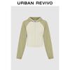 UR Women's Color-Block Slim Fit Hooded Raglan Jacket