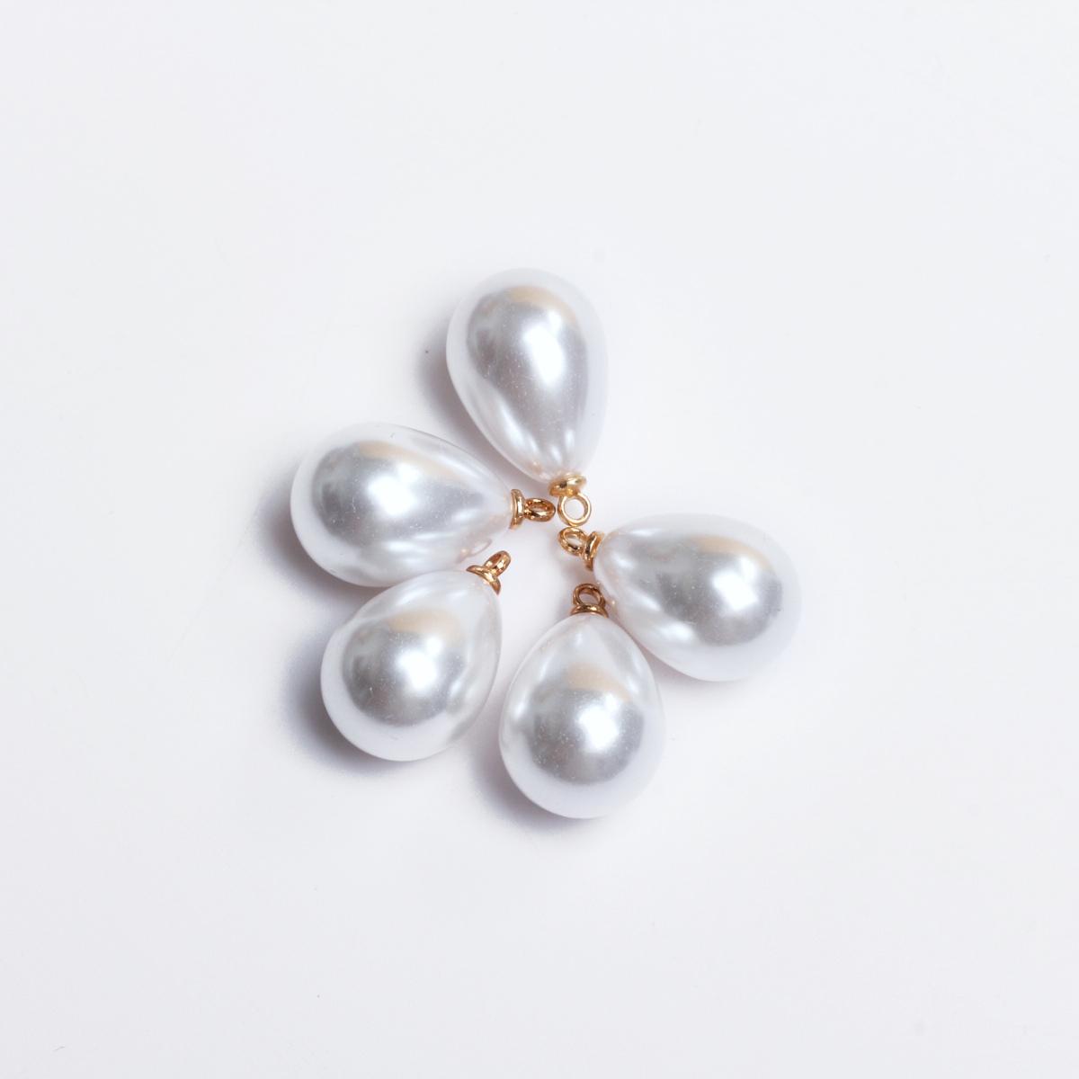 

Товары для вечеринок Модный кулон DIY Яркий ожерелье с каплями воды 10/14/16/18 мм Подарочный браслет для вечеринки Серьги с имитацией жемчуга овечий глаз 5 шт. Брошь 13*18mm