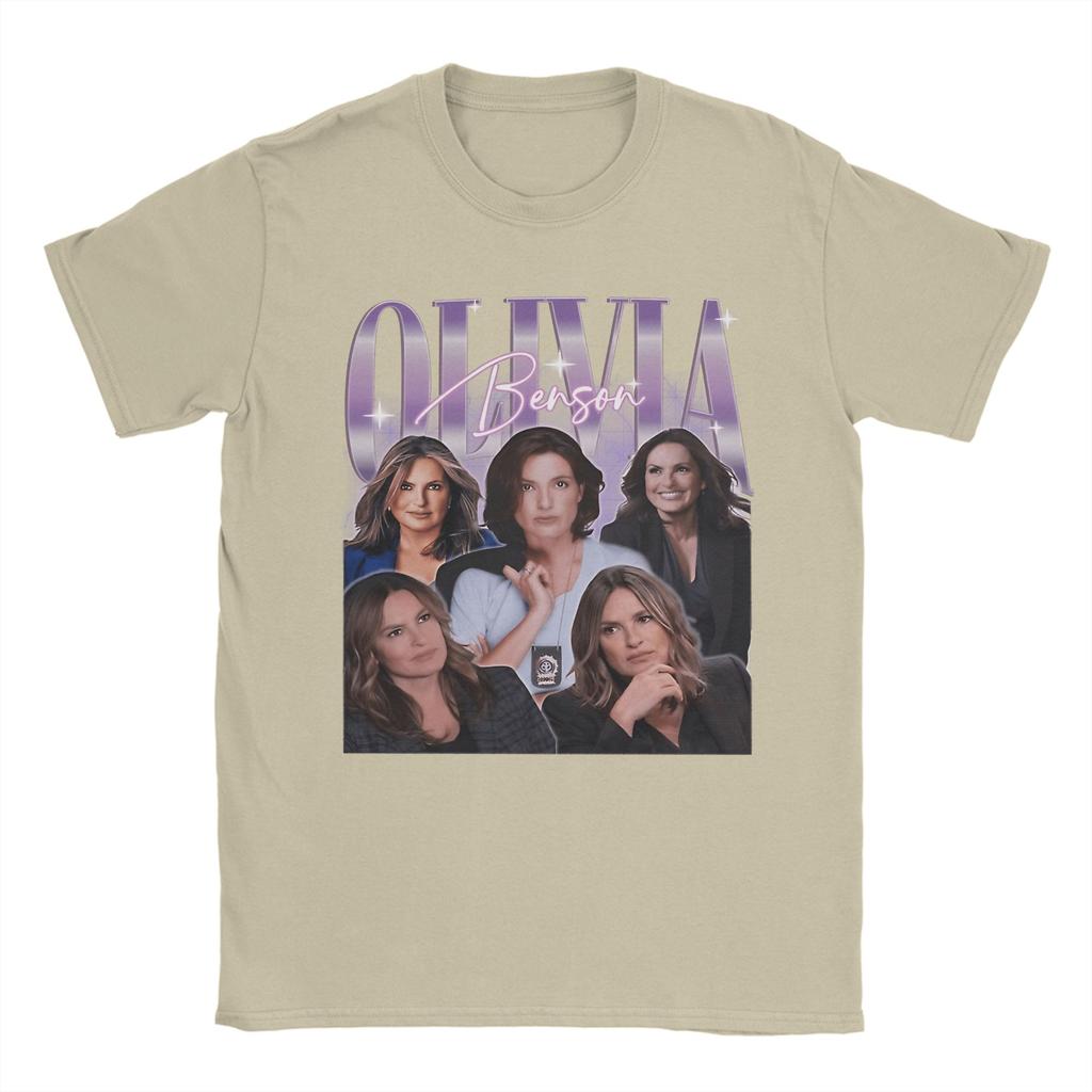 Oliviaed Benson Law And Order Tee Shirt for Men Women Graphic Printed T Shirts 100 Cotton Clothing