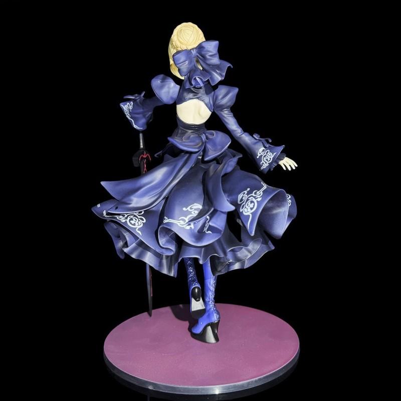 New Fate Stay Night Saber Figure Replaceable Hand Version Collectible Model Toy Black Bassa  Action Figure Robot Gifts