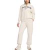 Nike Sportswear Phoenix Fleece Logo FW24 Outdoor Casual Sports Pullover Long Sleeve Jacket Women Jackets Off-White FV7680-104
