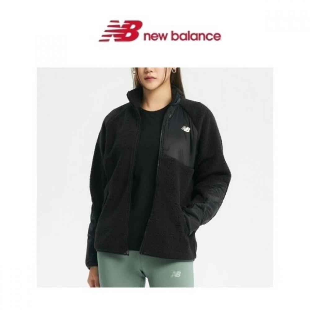 

NeW Balance Half Club W Sherpa Fleece Jacket Nbmdd4s122 19 Black/85