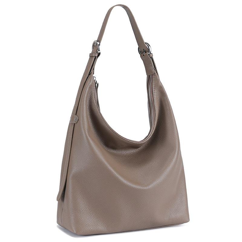 First layer cowhide large bag women's new leather women's bag tote bag large capacity women's versatile commuter shoulder bag