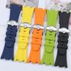 28mm Silikon-Uhrenarmband für AP Audemars und Piguet Gummi-Uhrenarmband Royal Oak Offshore 26400 Schweißfestes Uhrenarmband