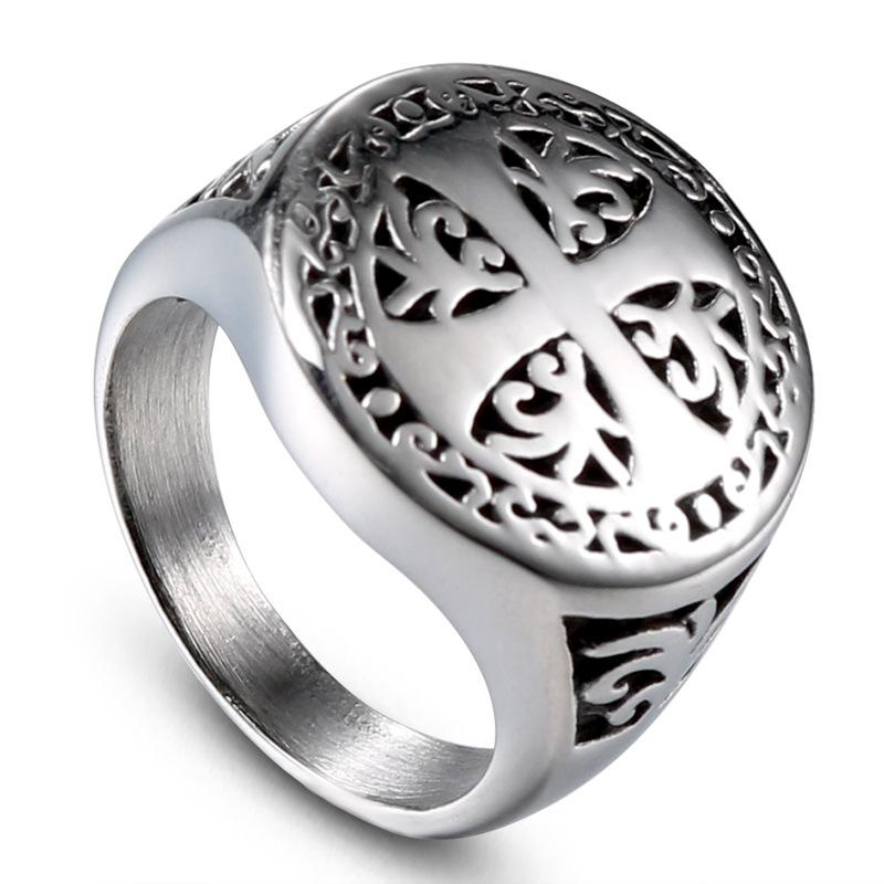 2025 Retro Creative Cross Ring Men's Ring Jewelry Gift