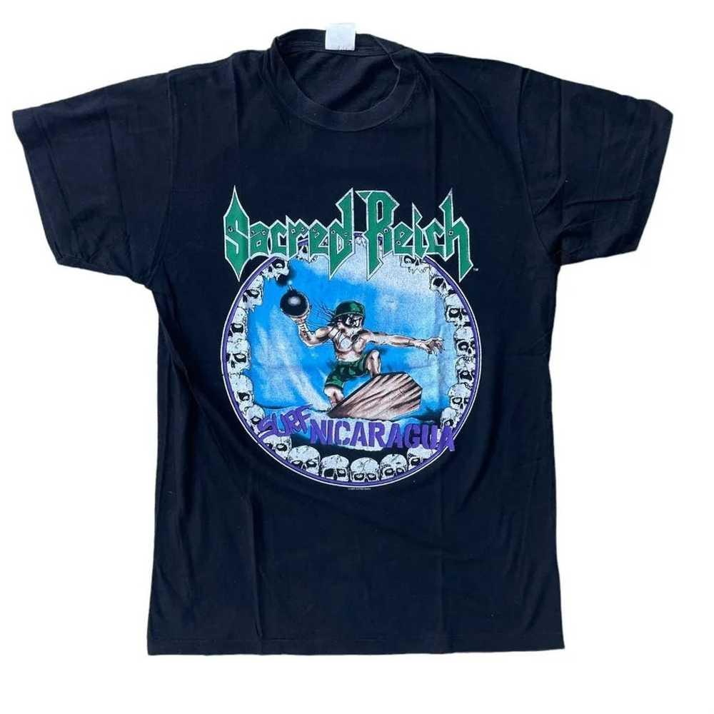 Sacred Reich Surf Nicaragua Metal Vibe Unisex Short Sleeve Tee VA559 XXL