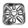 Thick 304 Stainless Steel Dogs Bowl With Antislip Base and Raised Pattern Slow Feeding Mazes Dish for Media Large Dogs