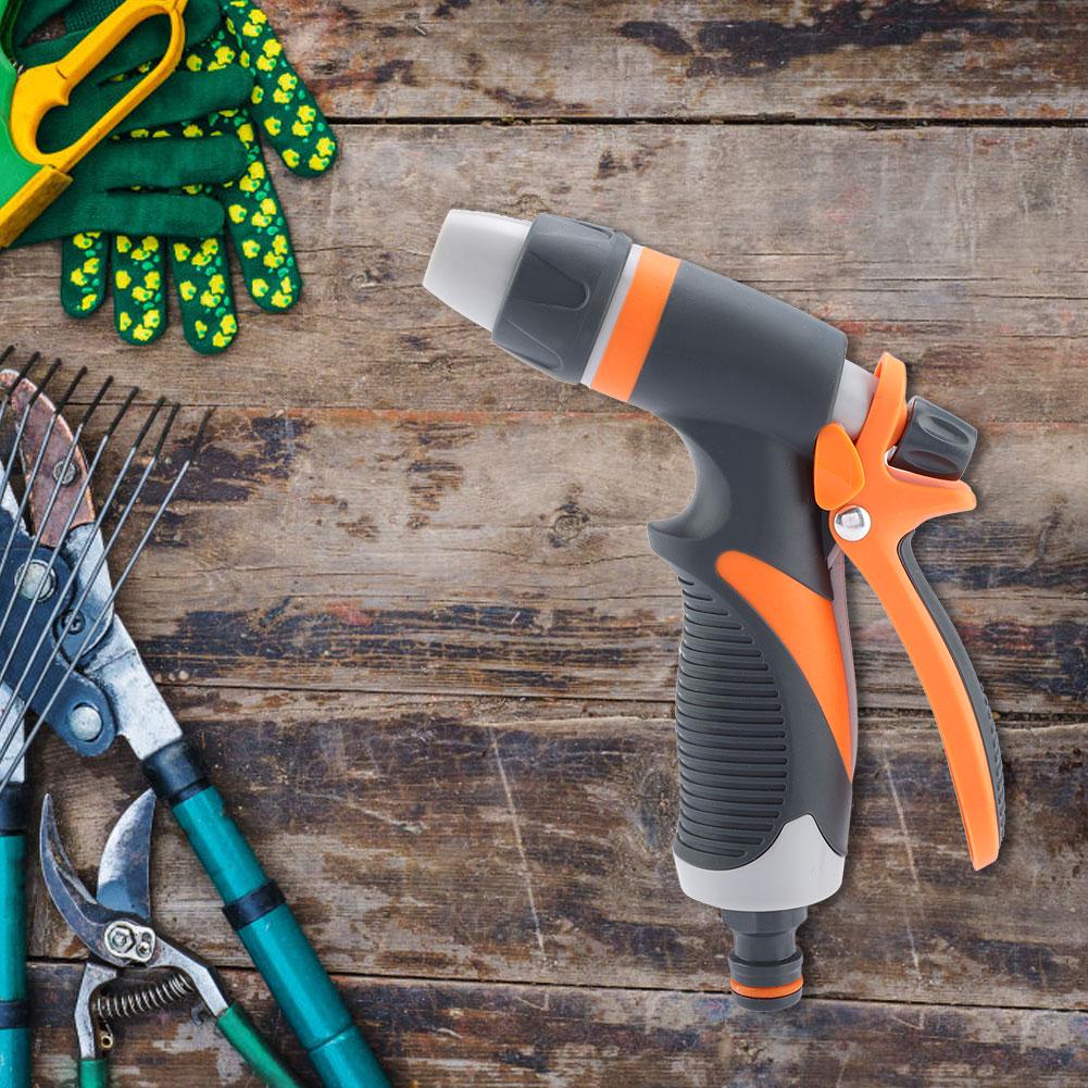 Car Wash Spray Nozzle, Garden Hose Nozzle 4   Spraying Settings with Comfortable Handle Suitable for Garden Irrigation Animal Washing