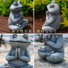 Sac taske Rana Jizo Figurine Merce Interno Varie Bambola Buona Fortuna Ingresso Giardino Guarigione (Meditazione)