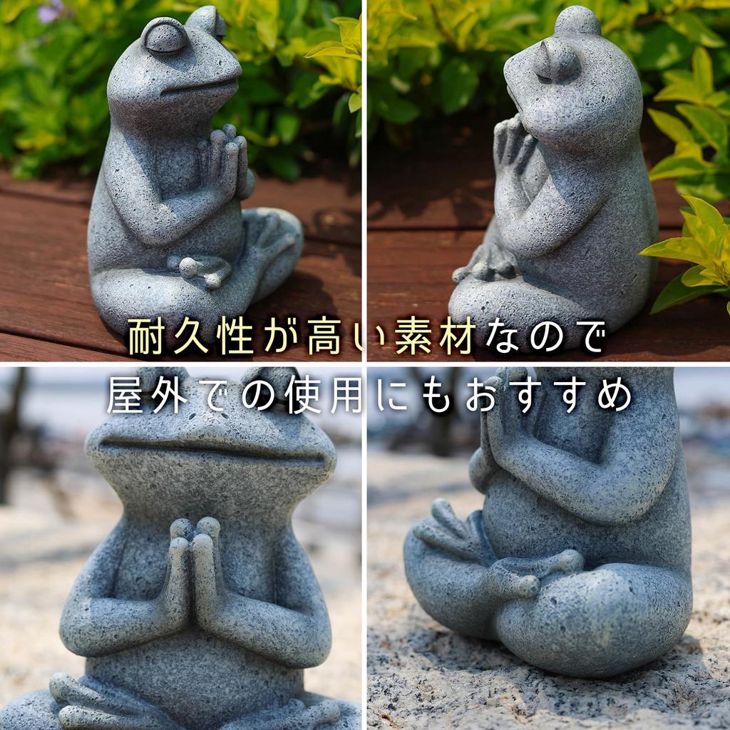 Sac taske Rana Jizo Figurine Merce Interno Varie Bambola Buona Fortuna Ingresso Giardino Guarigione (Meditazione)