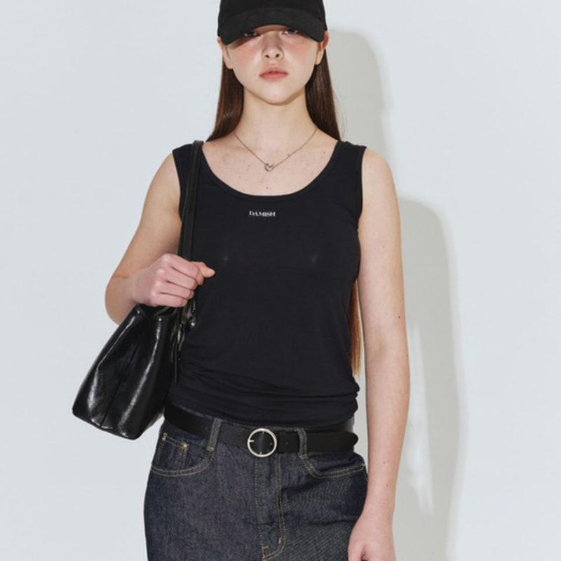 DAMISH D LOGO BALL-CAP_BLACK