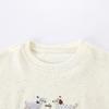 Montagut Girls' Dachshund Print Round Neck Long Sleeve T-Shirt