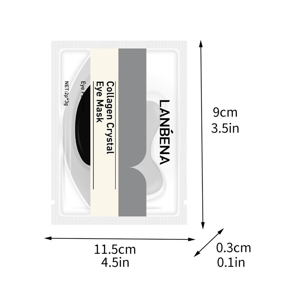 1PC Eye Collagen Aging Wrinkle Under Crystal Gel Patch Antis Mask