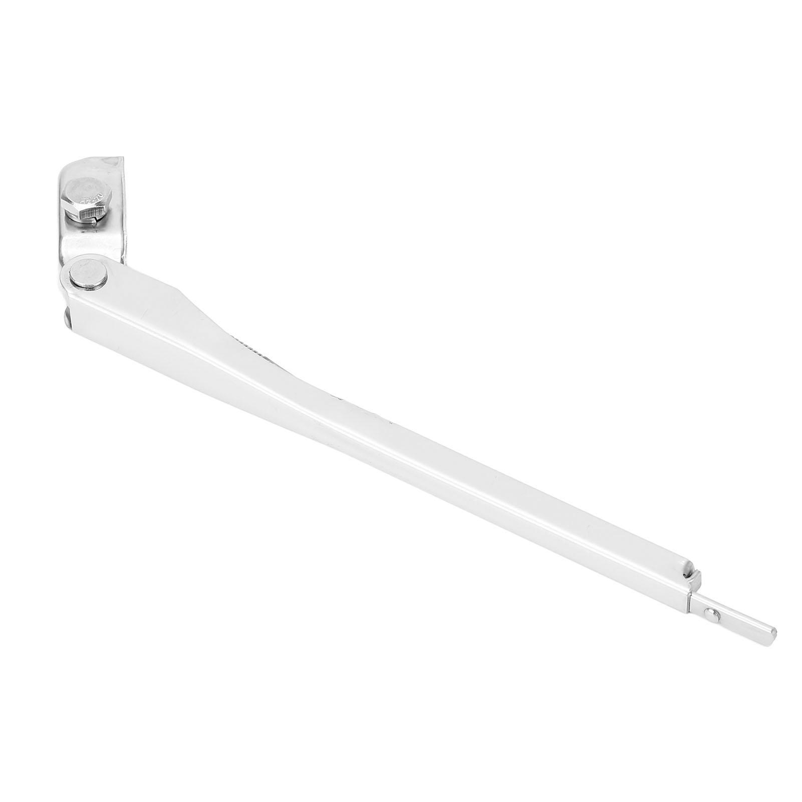 Windshield Wiper Arm 7 to 11 Inch Adjustable Stainless Steel Electric Wiper Arm for Hot Rod Street Rod Boat Tractor UTV