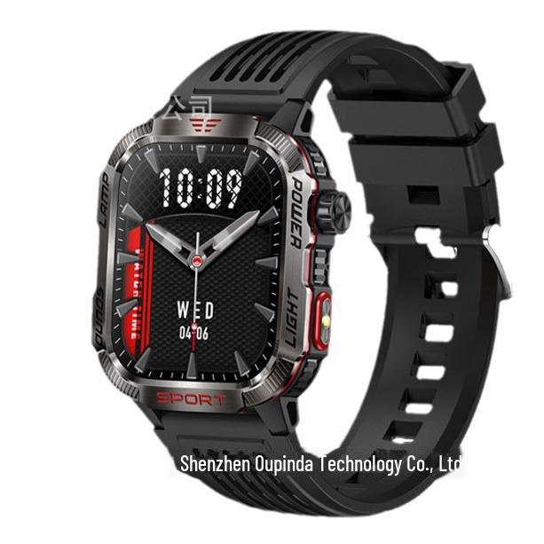 HT29 Smartklokke med LED-seddeldetektor, høydemåler for lufttrykk og Bluetooth-samtaler